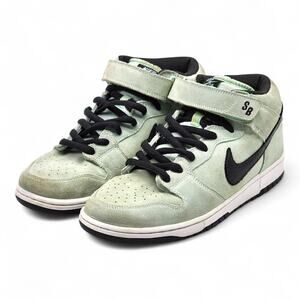 Nike Sea Crystal SB Dunk Mid Sneakers Green 314383-301 US 10.5 EU 44.5 2008